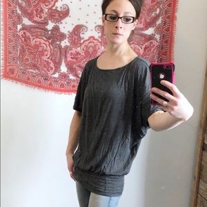 Max Studio Drapey Blouson Top